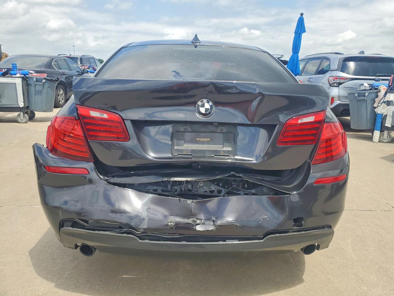 2014 Bmw 535 Xi Gray vin: WBA5B3C58ED535230