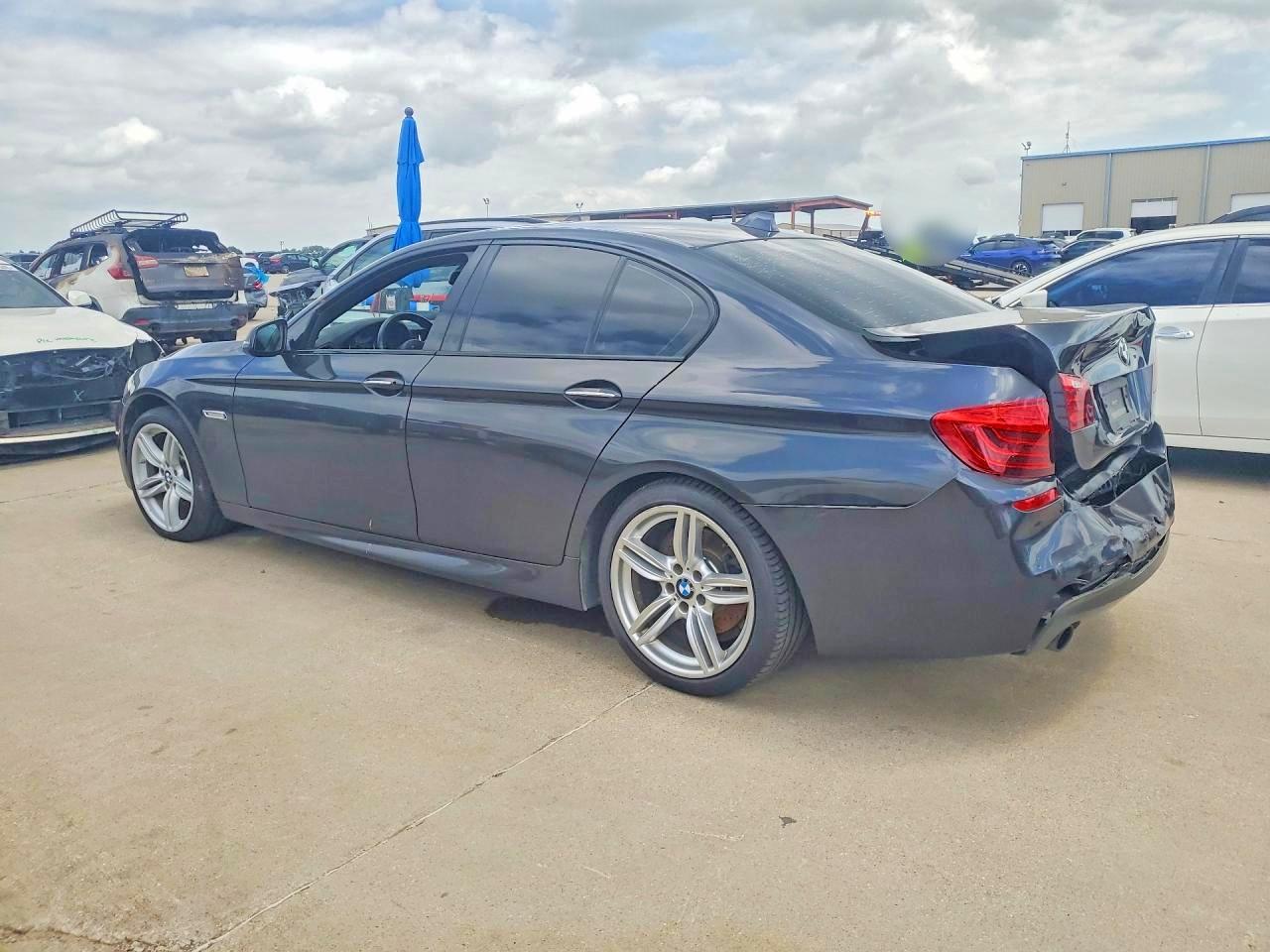 2014 Bmw 535 Xi Gray vin: WBA5B3C58ED535230
