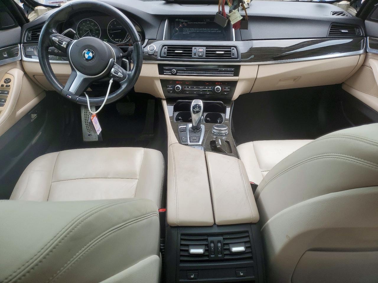 2014 Bmw 535 Xi Blue vin: WBA5B3C58ED535714