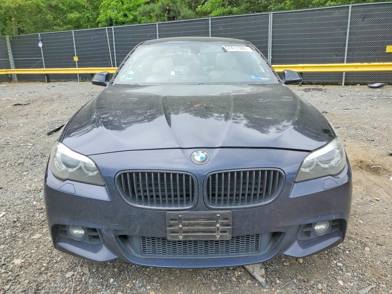 2014 Bmw 535 Xi Blue vin: WBA5B3C58ED535714