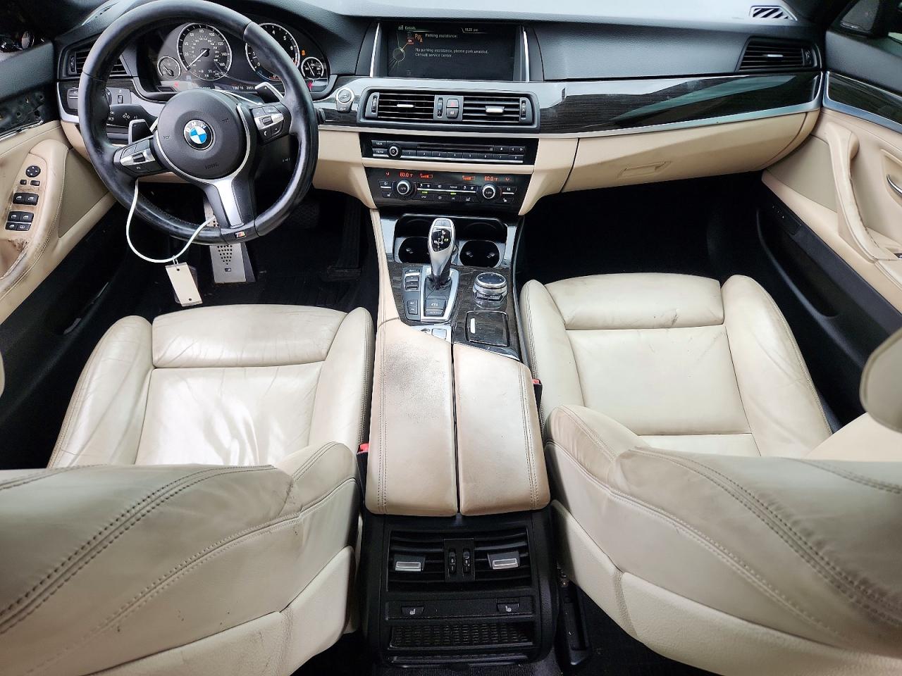 2014 Bmw 535 Xi Blue vin: WBA5B3C58ED536281