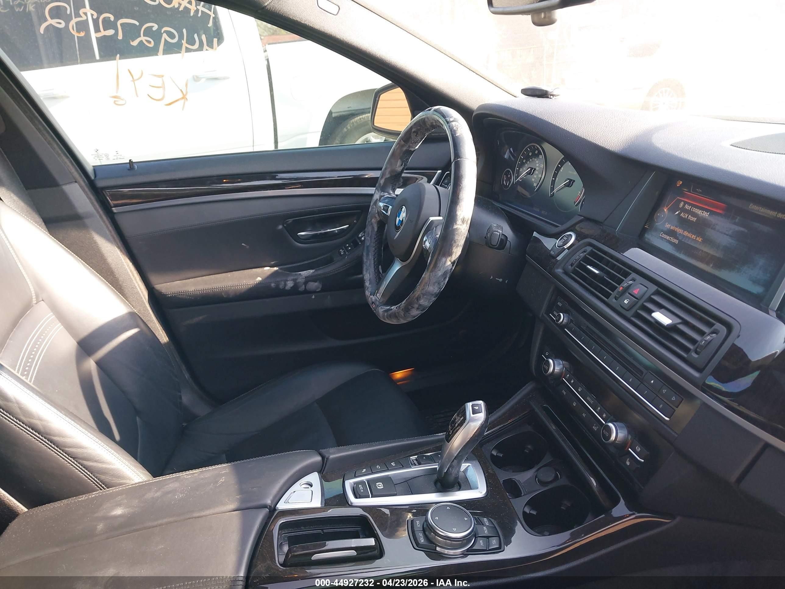 2015 Bmw 535i Xdrive Silver vin: WBA5B3C58FD545287