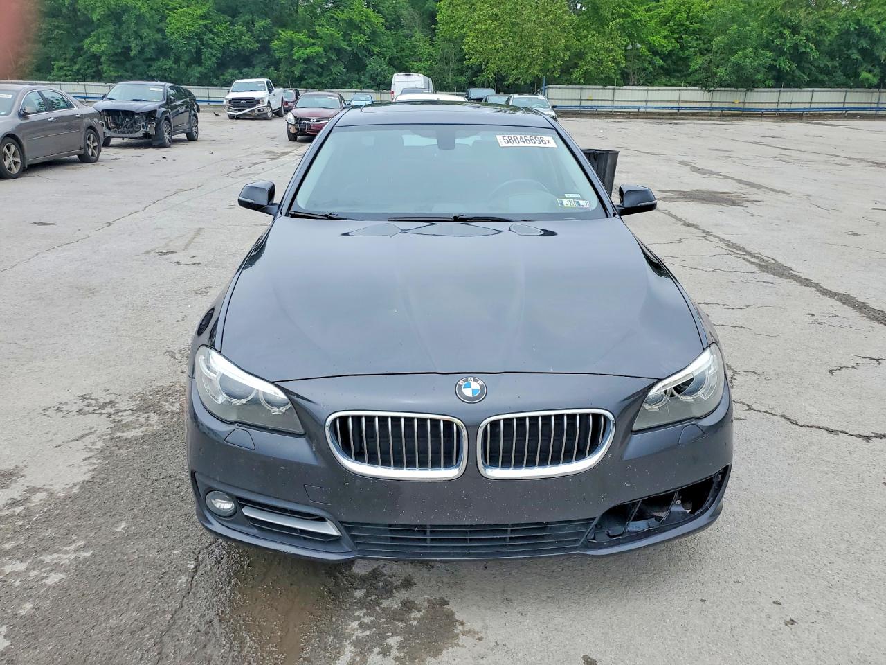 2015 Bmw 535 Xi Gray vin: WBA5B3C58FD546536