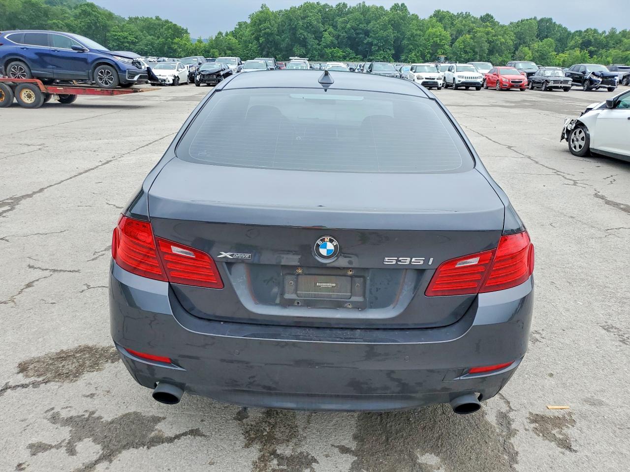 2015 Bmw 535 Xi Gray vin: WBA5B3C58FD546536