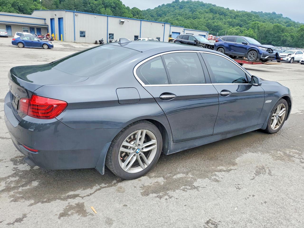2015 Bmw 535 Xi Gray vin: WBA5B3C58FD546536