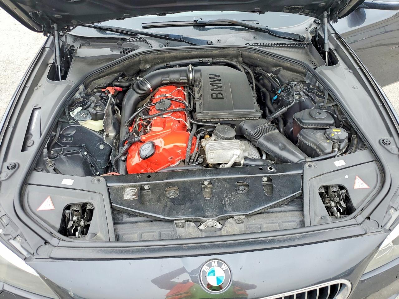 2015 Bmw 535 Xi Gray vin: WBA5B3C58FD546536