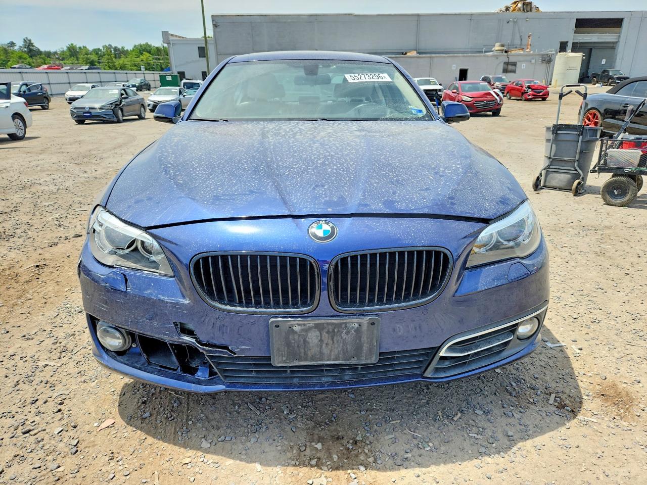 2016 Bmw 535 Xi Blue vin: WBA5B3C58GG259679