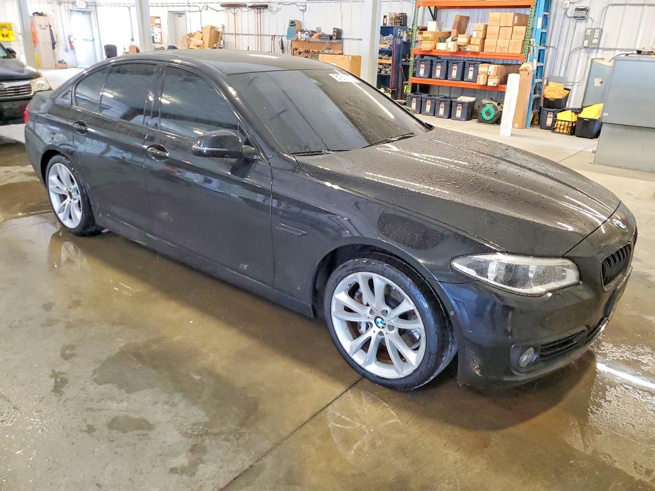 2014 Bmw 535 Xi Gray vin: WBA5B3C59ED531834