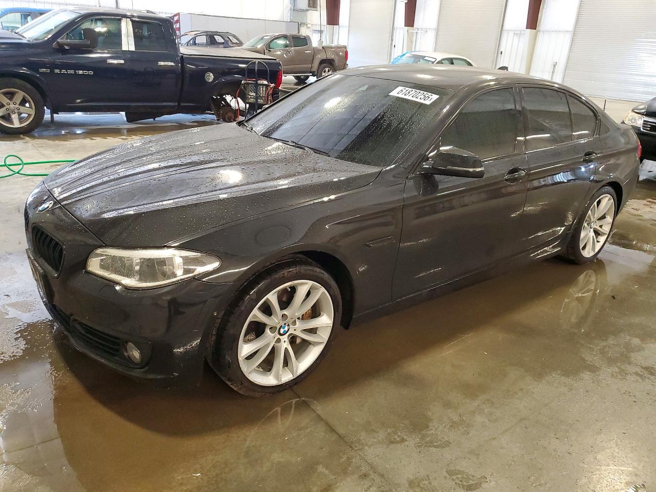 2014 Bmw 535 Xi Серый vin: WBA5B3C59ED531834