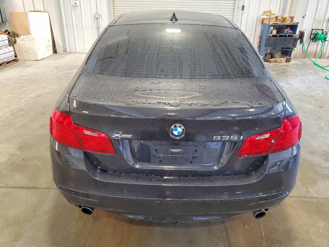 2014 Bmw 535 Xi Gray vin: WBA5B3C59ED531834