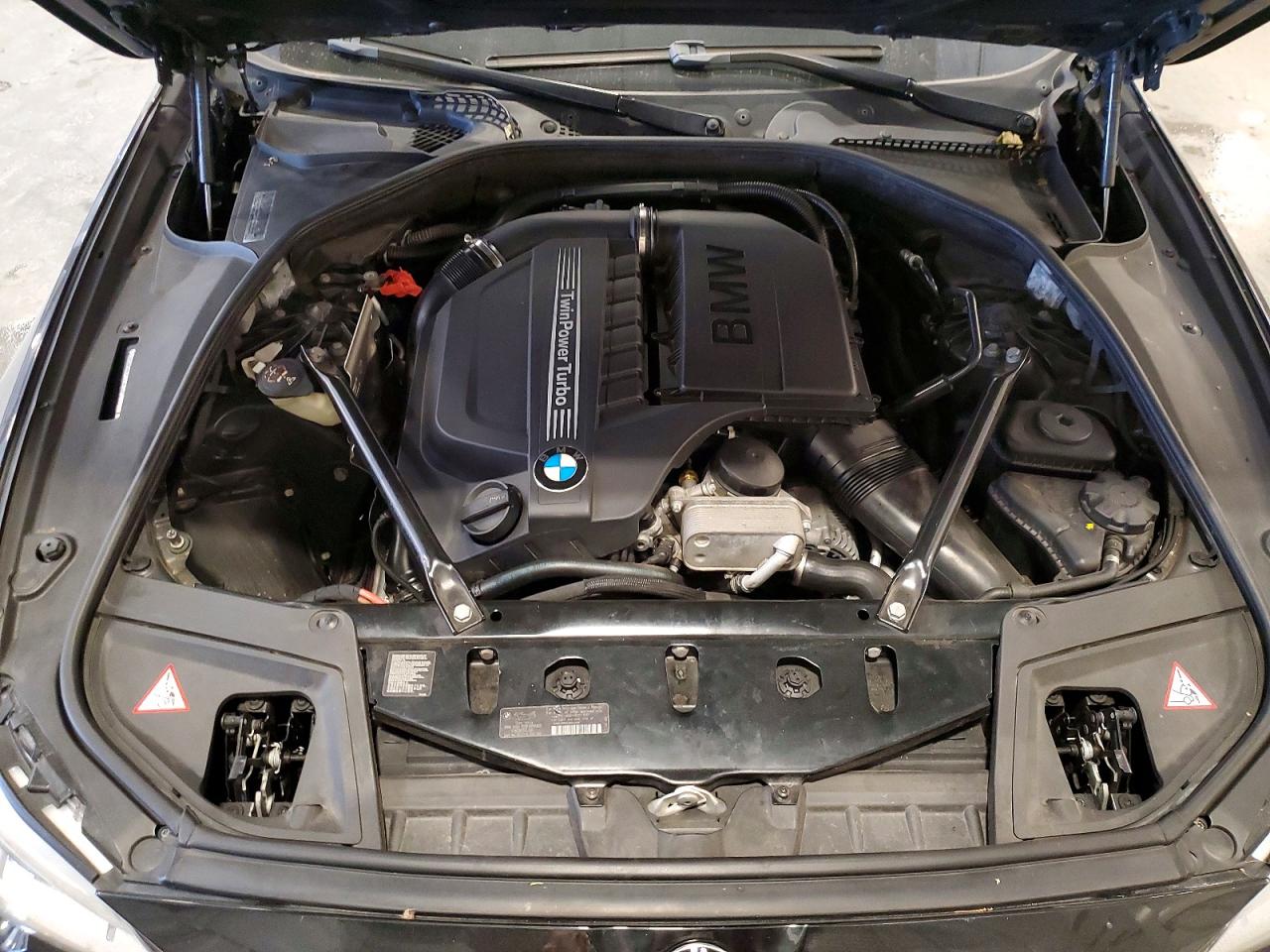 2014 Bmw 535 Xi Gray vin: WBA5B3C59ED531834