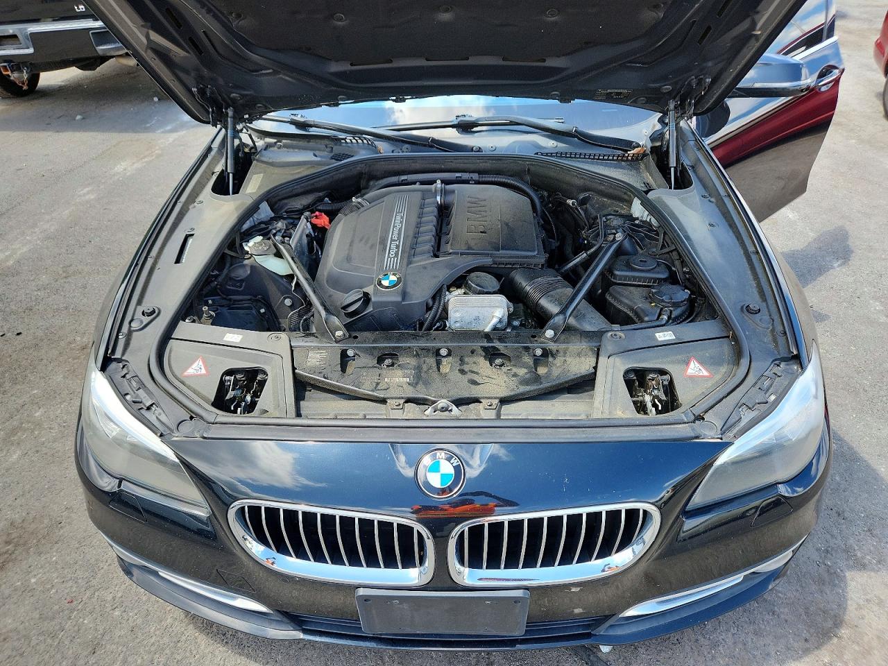 2014 Bmw 535 Xi Black vin: WBA5B3C59ED532319