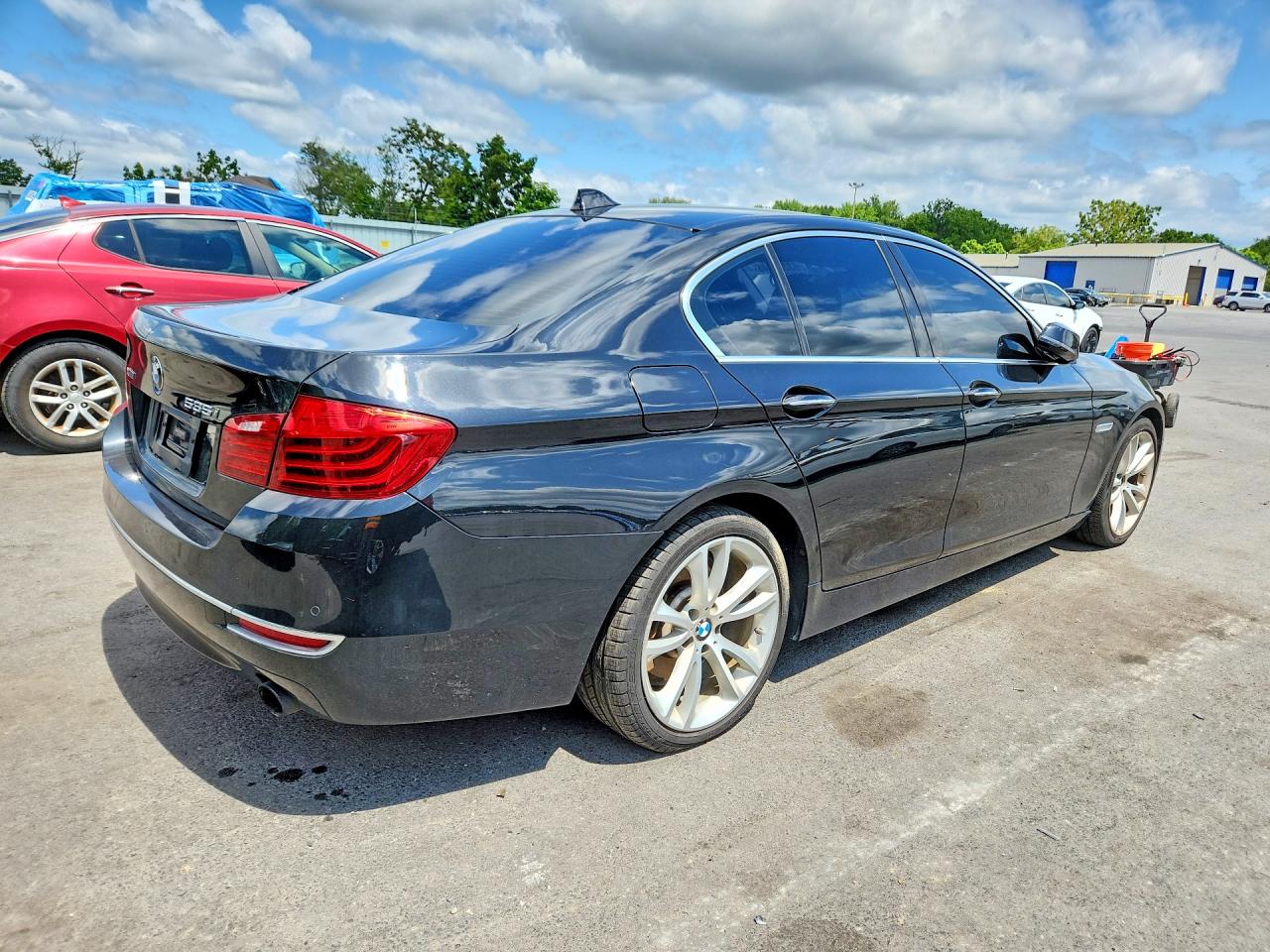 2014 Bmw 535 Xi Black vin: WBA5B3C59ED532319