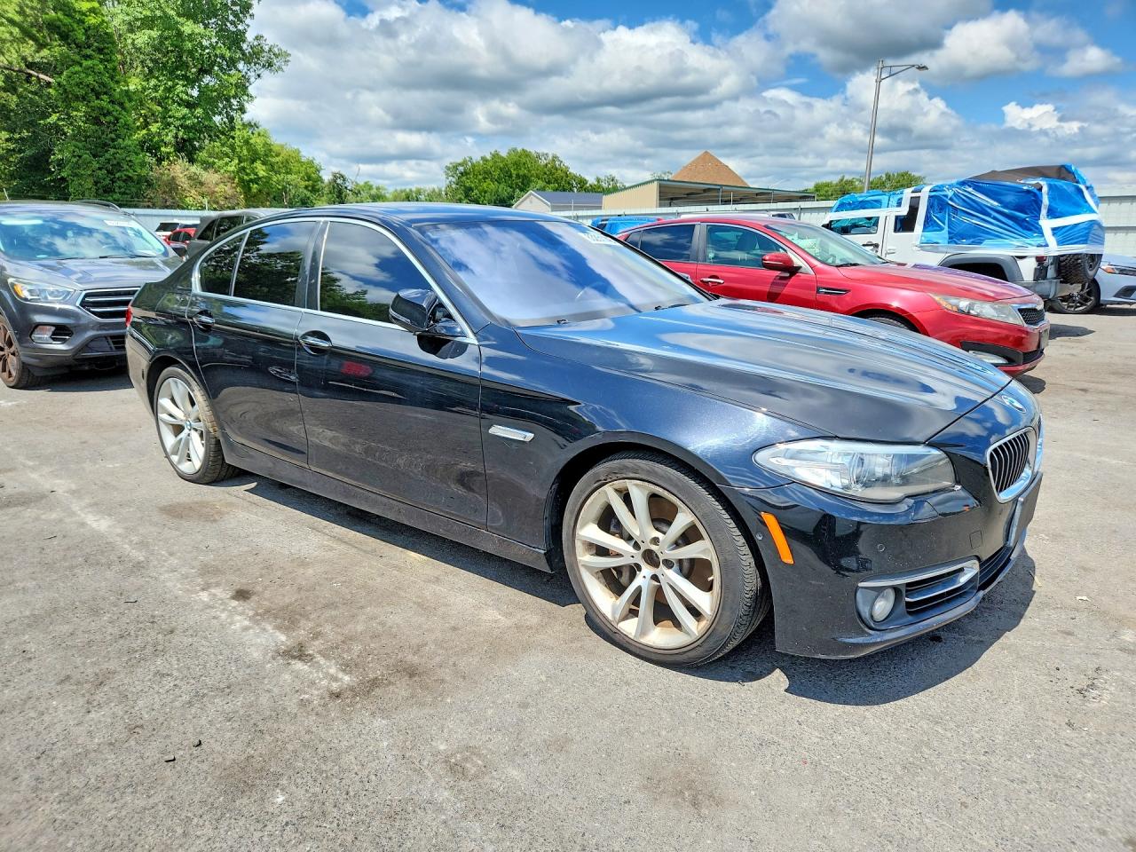 2014 Bmw 535 Xi Black vin: WBA5B3C59ED532319