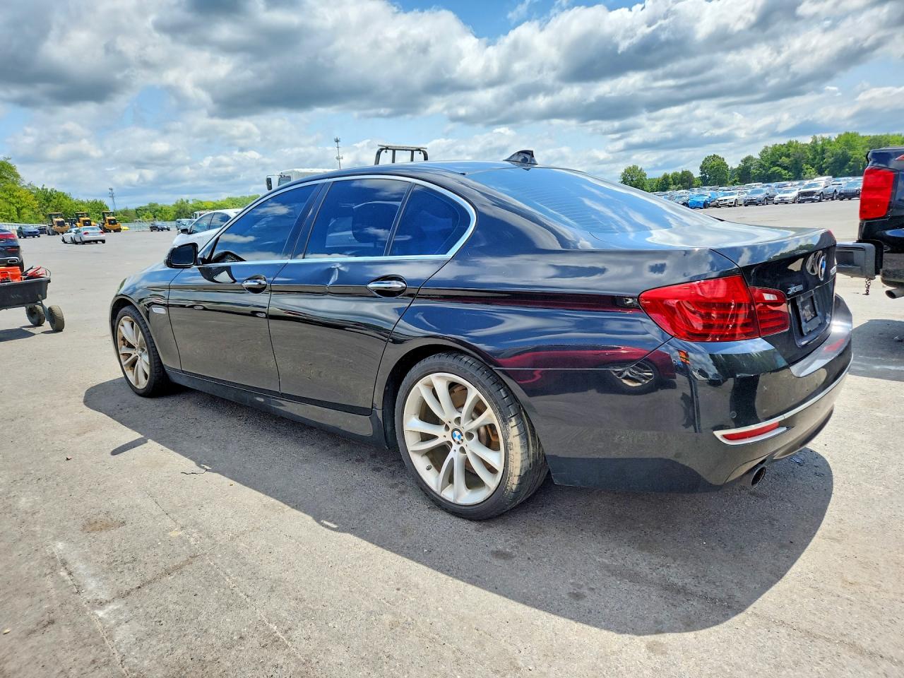 2014 Bmw 535 Xi Black vin: WBA5B3C59ED532319