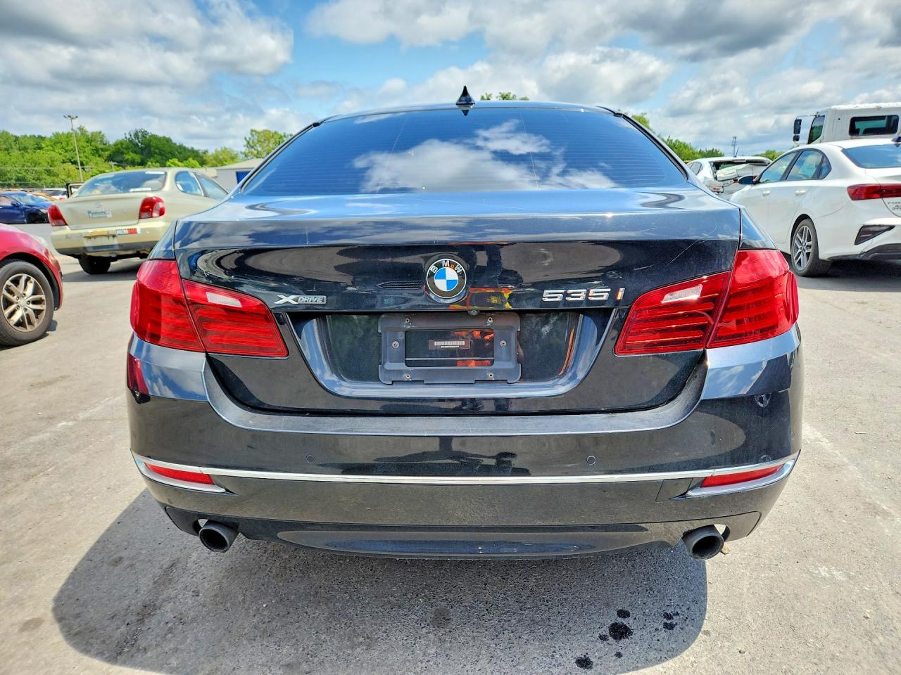 2014 Bmw 535 Xi Black vin: WBA5B3C59ED532319