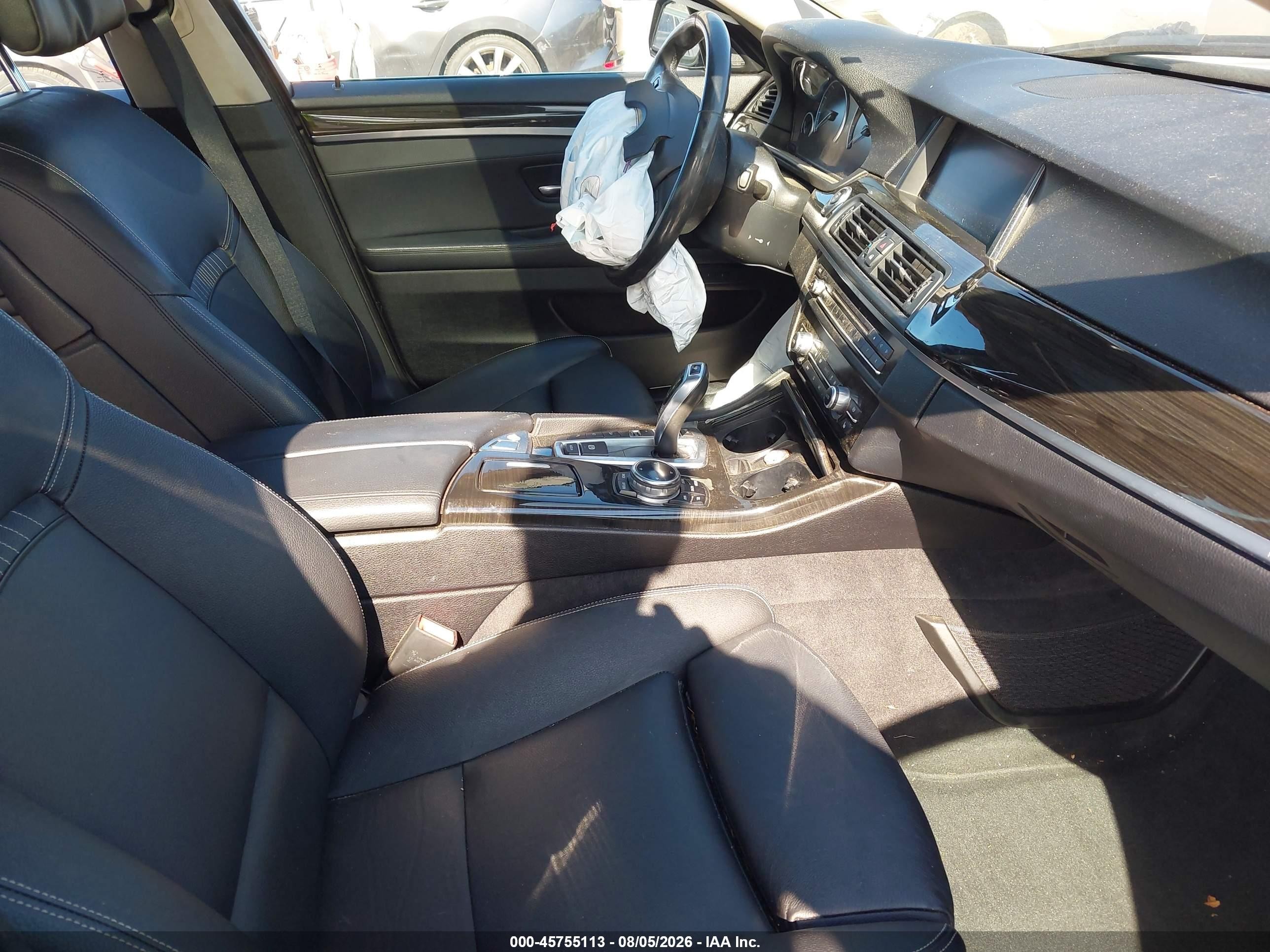 2014 Bmw 535i Xdrive Gray vin: WBA5B3C59ED539304