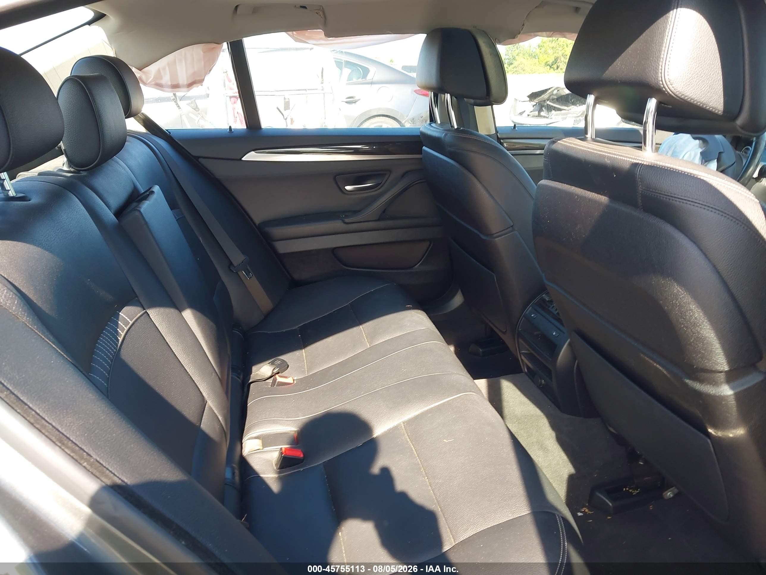 2014 Bmw 535i Xdrive Gray vin: WBA5B3C59ED539304