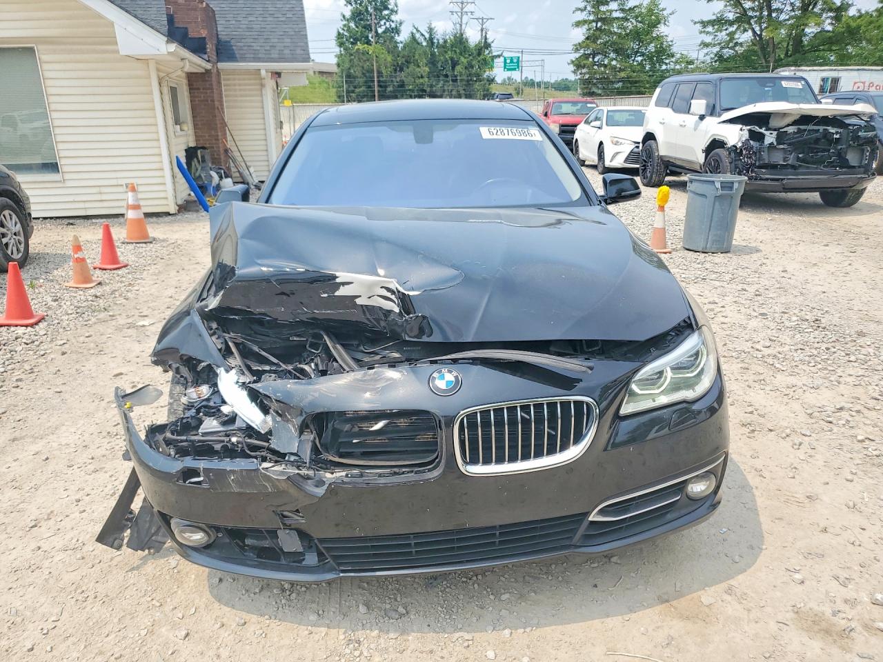 2015 Bmw 535 Xi Black vin: WBA5B3C59FD544004
