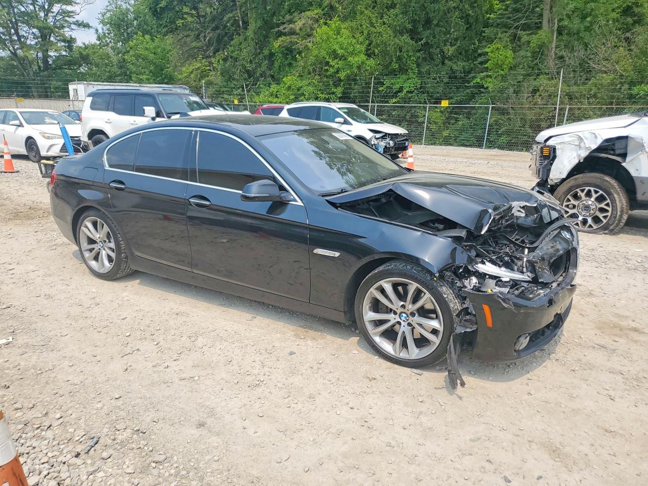 2015 Bmw 535 Xi Black vin: WBA5B3C59FD544004
