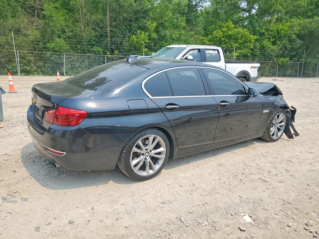2015 Bmw 535 Xi Black vin: WBA5B3C59FD544004
