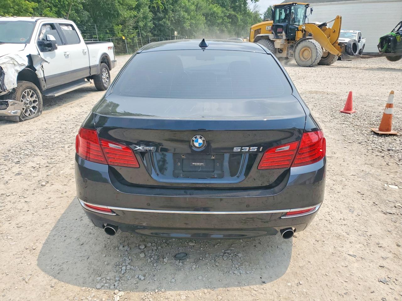 2015 Bmw 535 Xi Black vin: WBA5B3C59FD544004