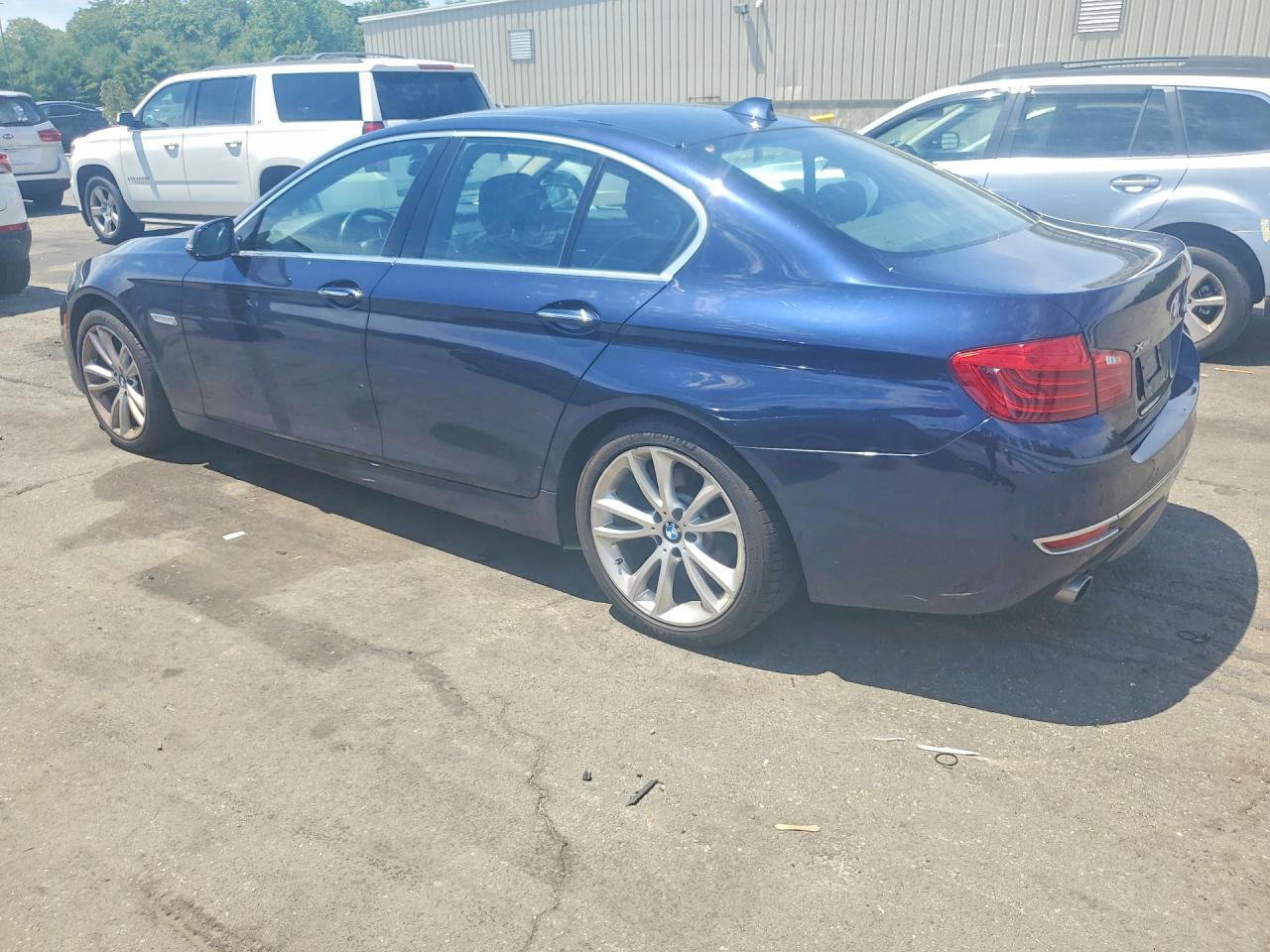 2015 Bmw 535 Xi Blue vin: WBA5B3C59FD548666