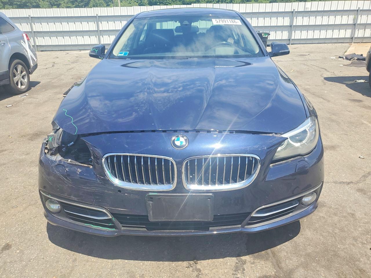 2015 Bmw 535 Xi Blue vin: WBA5B3C59FD548666