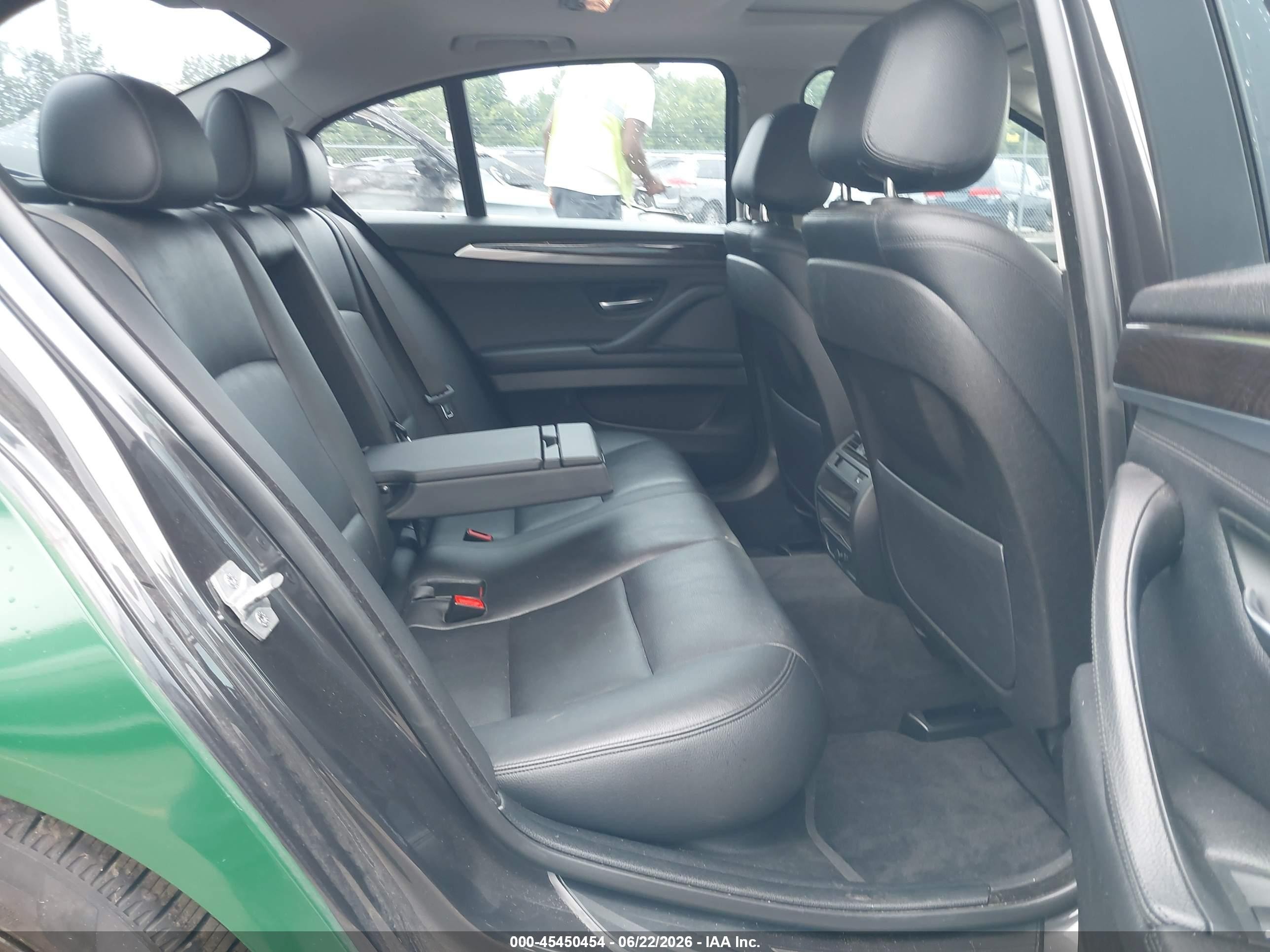 2014 Bmw 535i Xdrive Green vin: WBA5B3C5XED532278