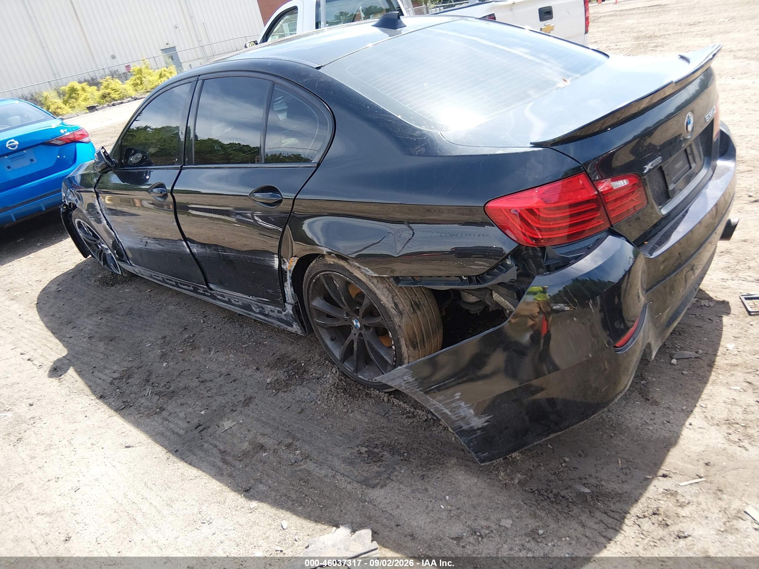2014 Bmw 535i Xdrive Black vin: WBA5B3C5XED533236
