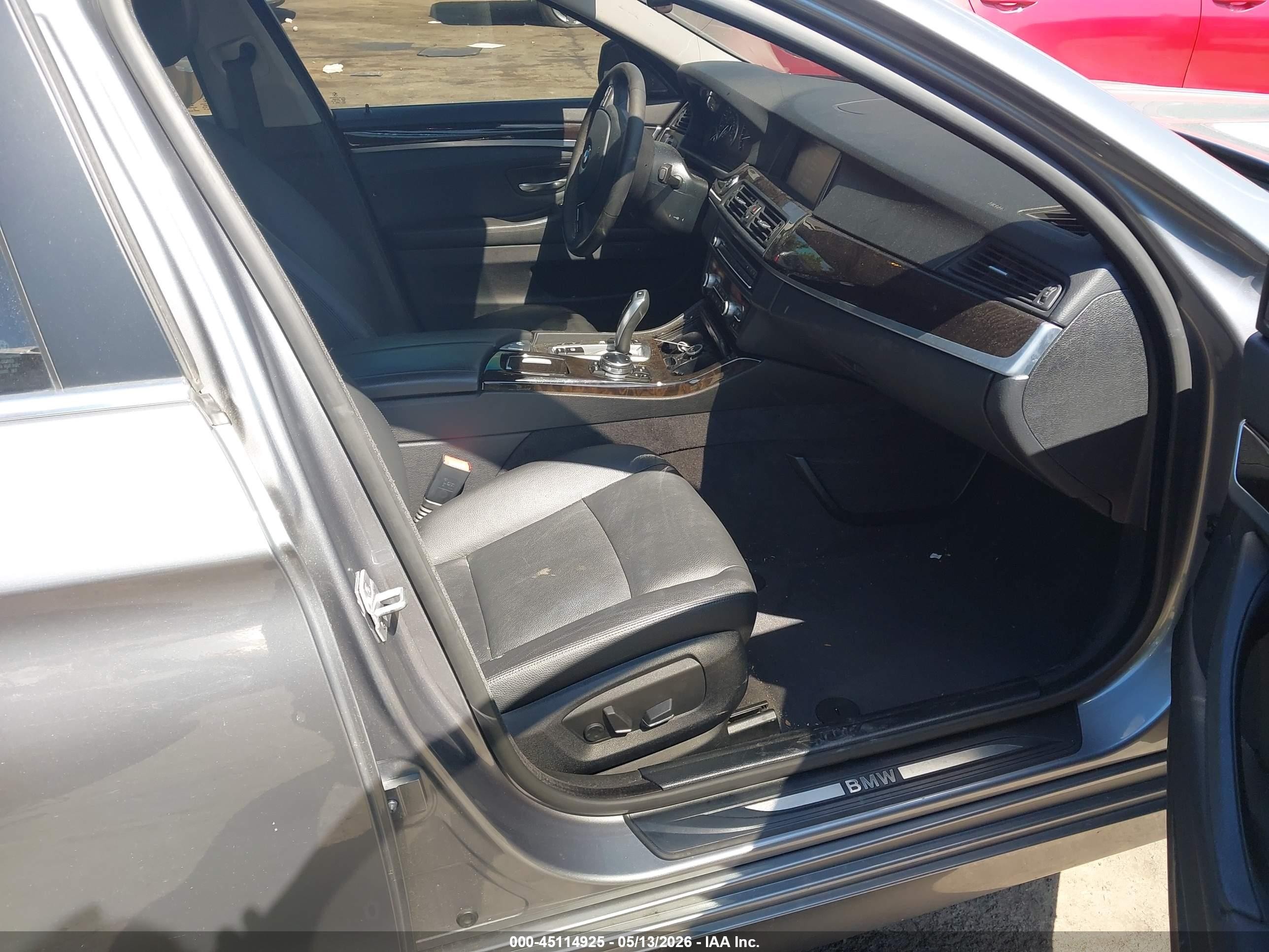 2014 Bmw 535i Xdrive Серый vin: WBA5B3C5XED535715