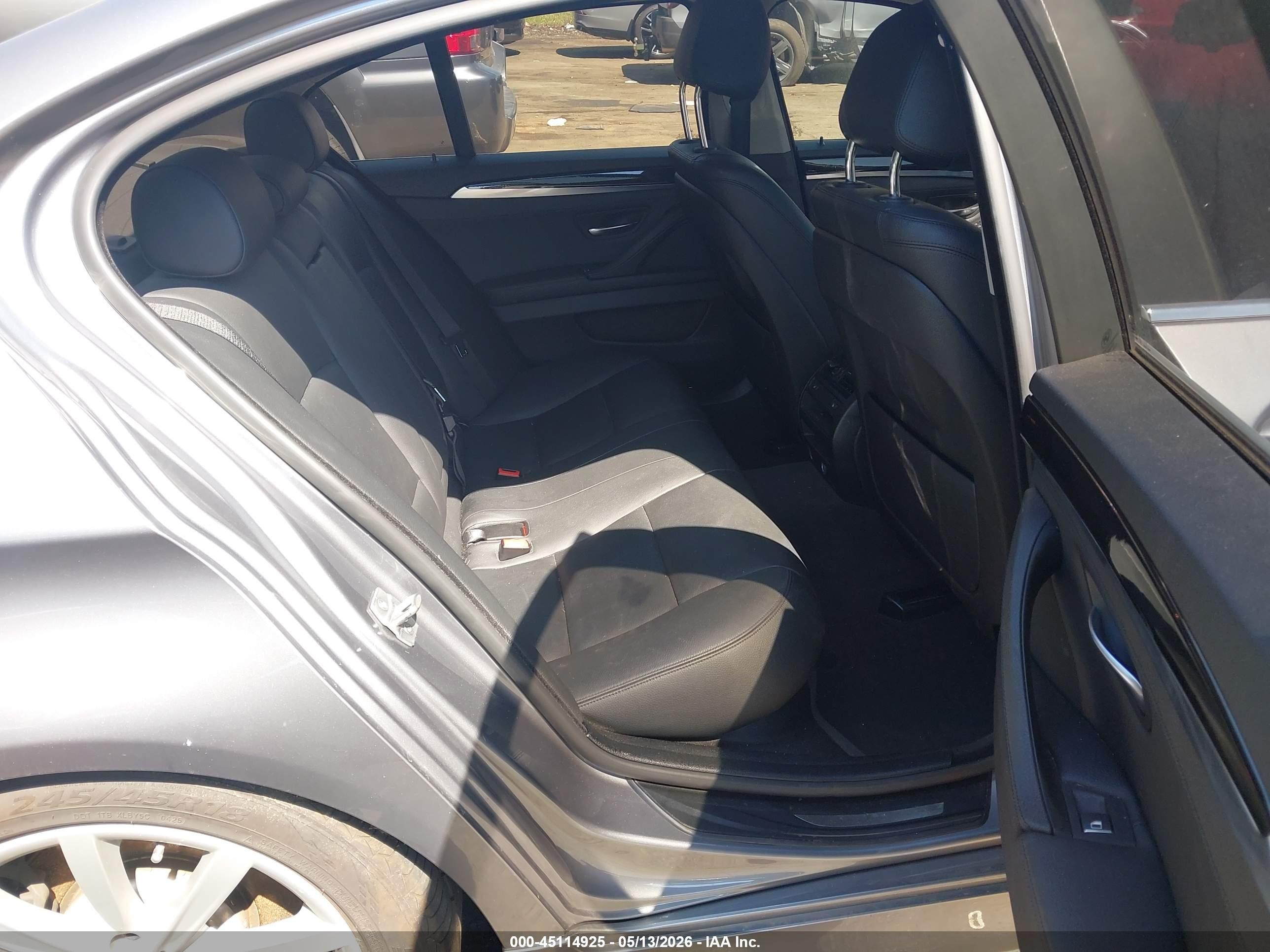2014 Bmw 535i Xdrive Серый vin: WBA5B3C5XED535715