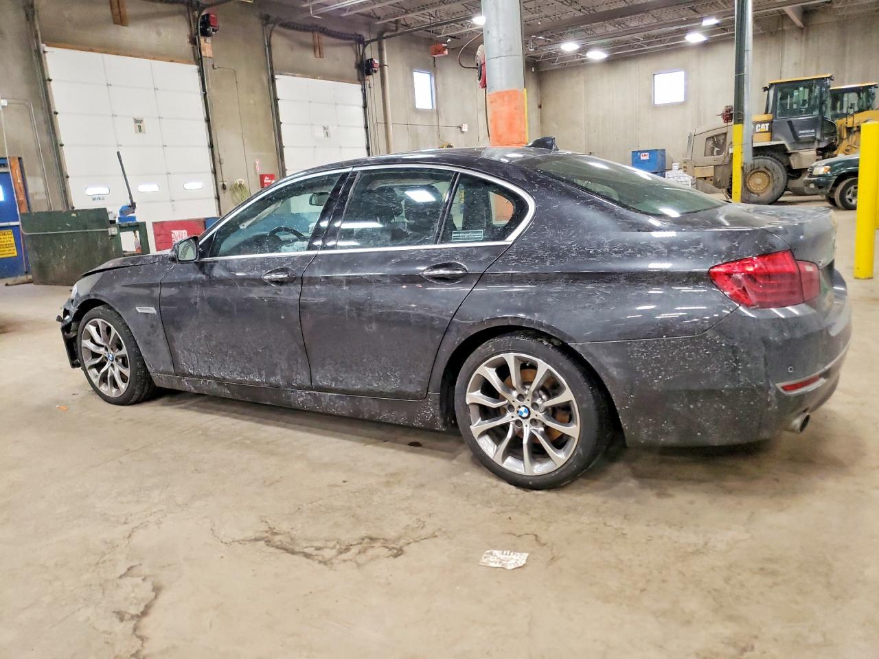 2014 Bmw 535 Xi Gray vin: WBA5B3C5XED535732