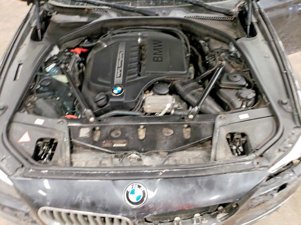 2014 Bmw 535 Xi Gray vin: WBA5B3C5XED535732