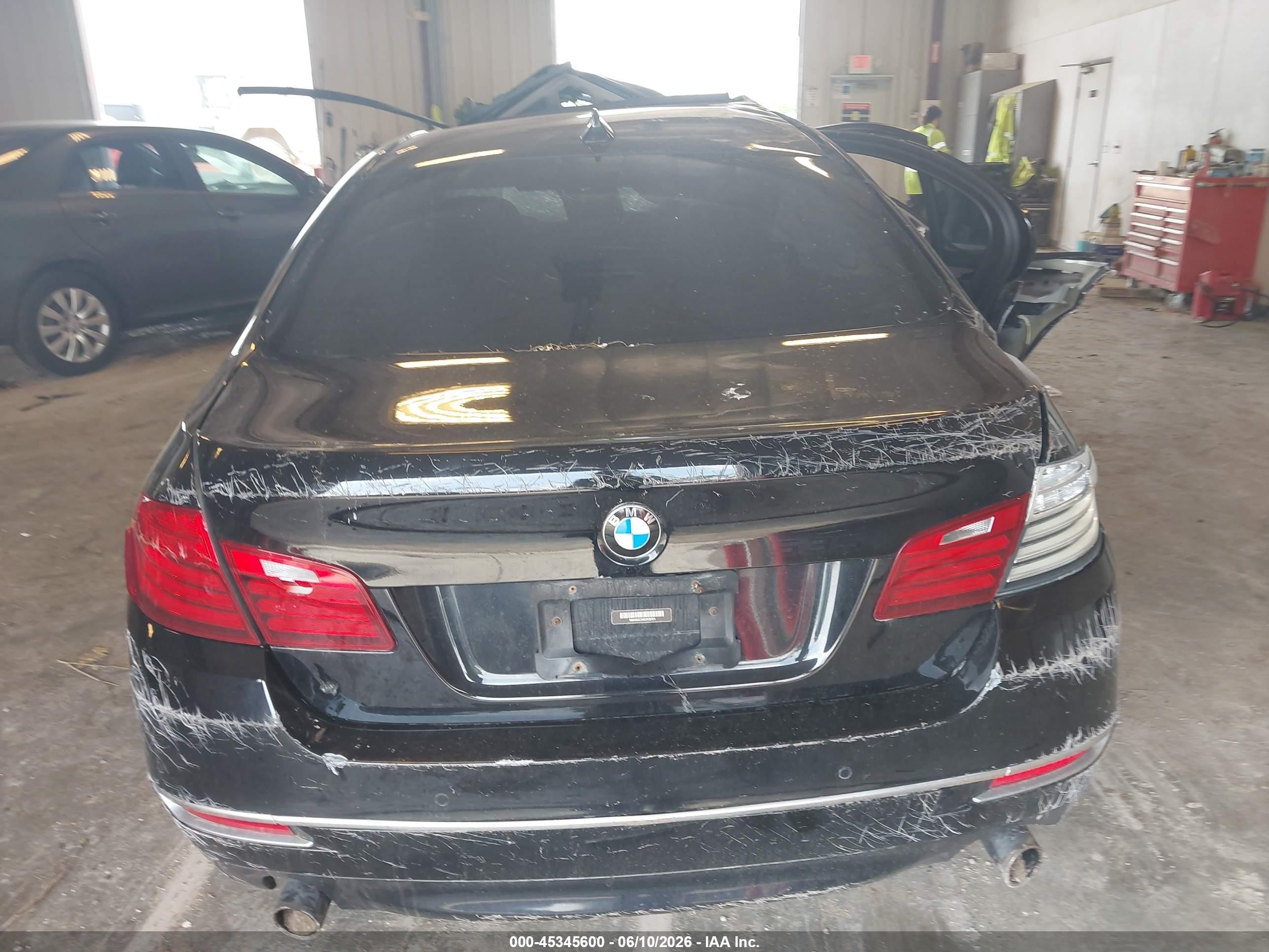 2014 Bmw 535i Xdrive Black vin: WBA5B3C5XED536721