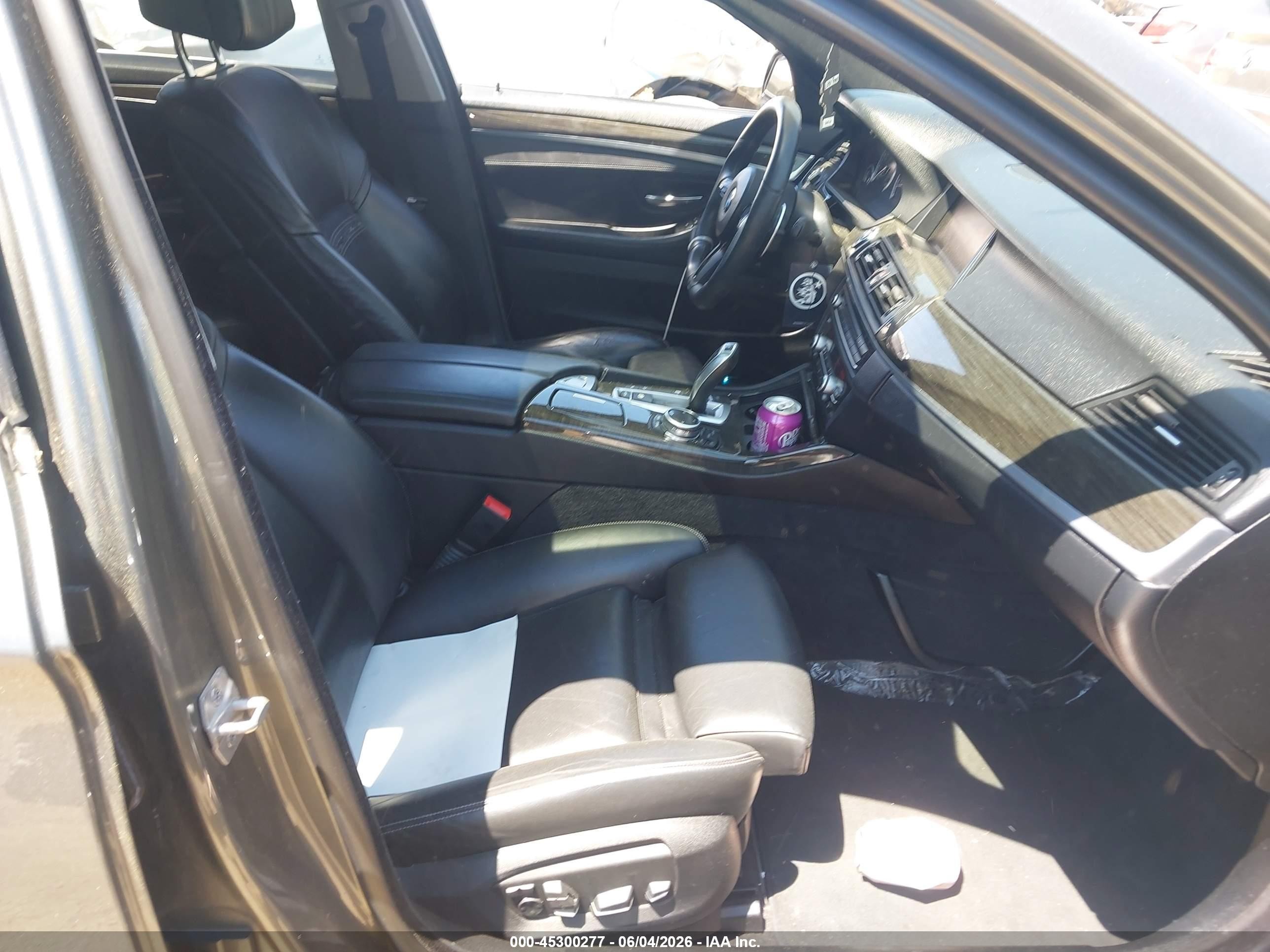 2015 Bmw 535i Xdrive Gray vin: WBA5B3C5XFD540267