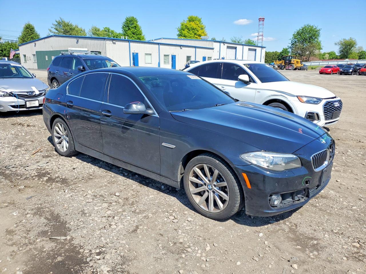 2015 Bmw 535 Xi Black vin: WBA5B3C5XFD544206