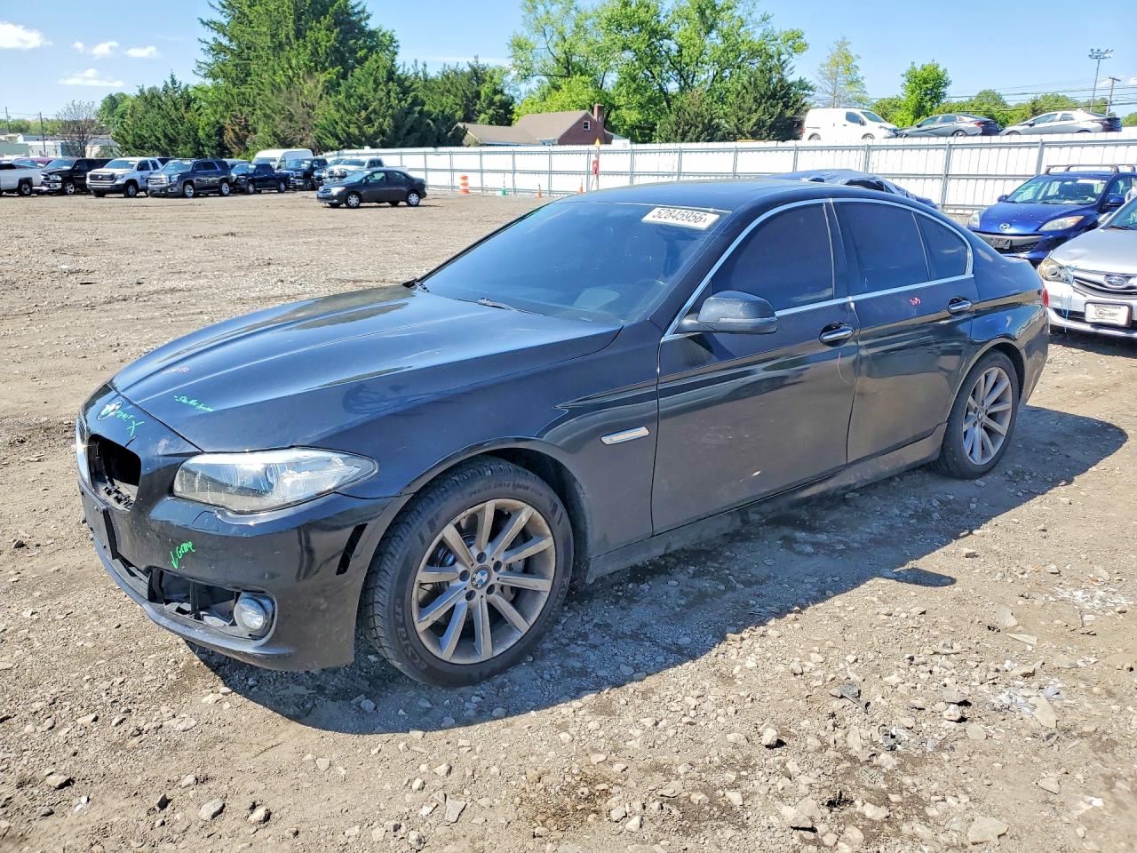 2015 Bmw 535 Xi Black vin: WBA5B3C5XFD544206