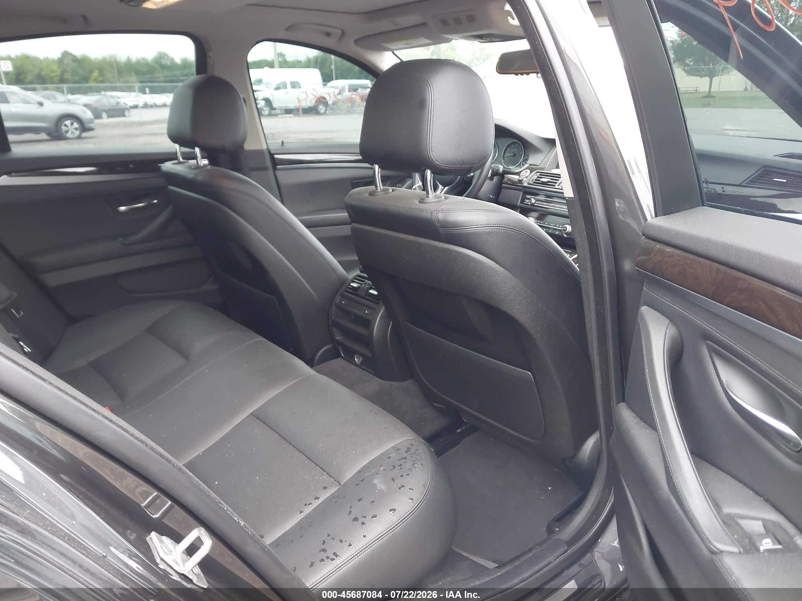 2015 Bmw 535i Xdrive Gray vin: WBA5B3C5XFD545467