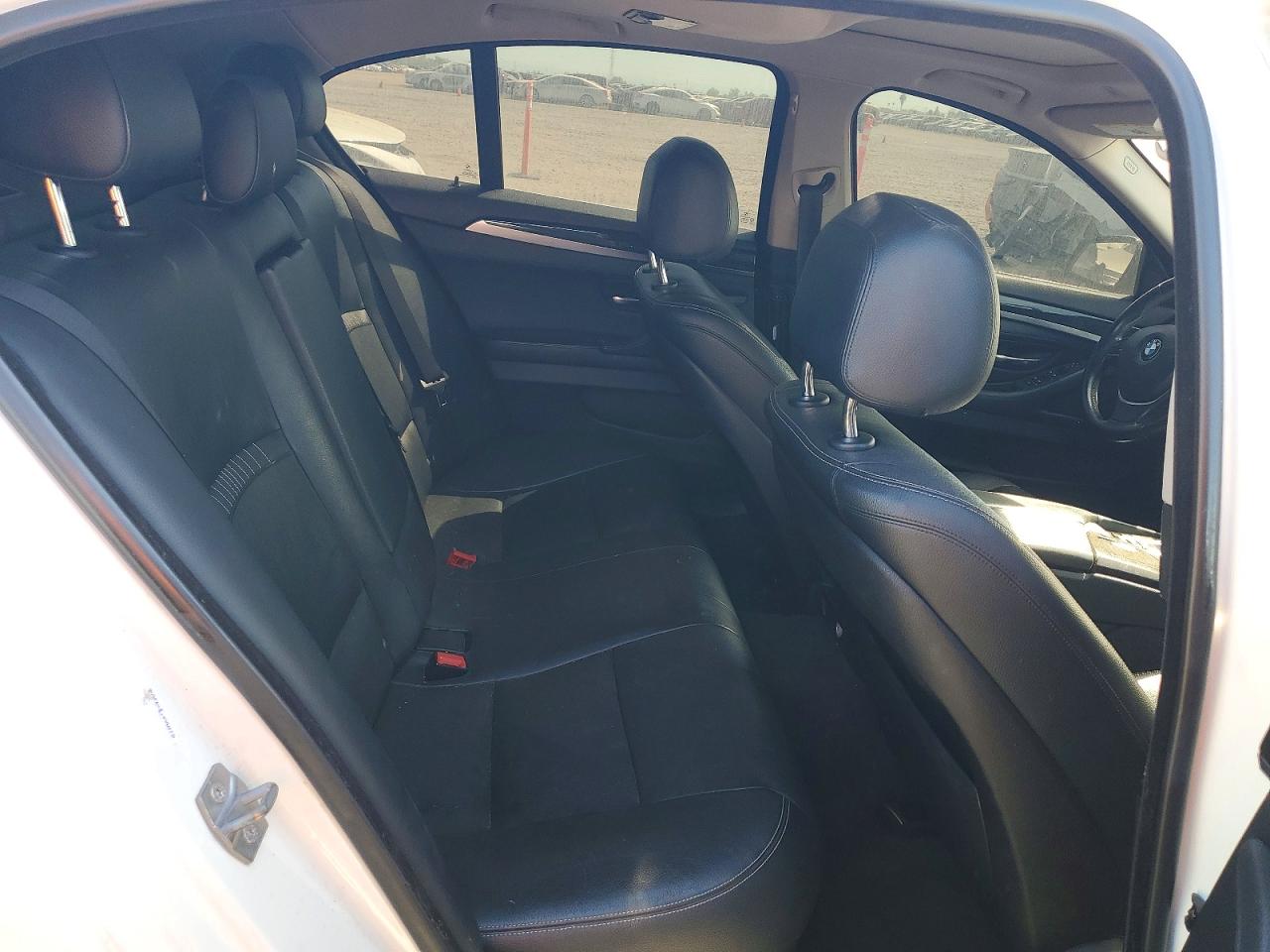 2014 Bmw Activehybrid 5 White vin: WBA5E1C51ED221009