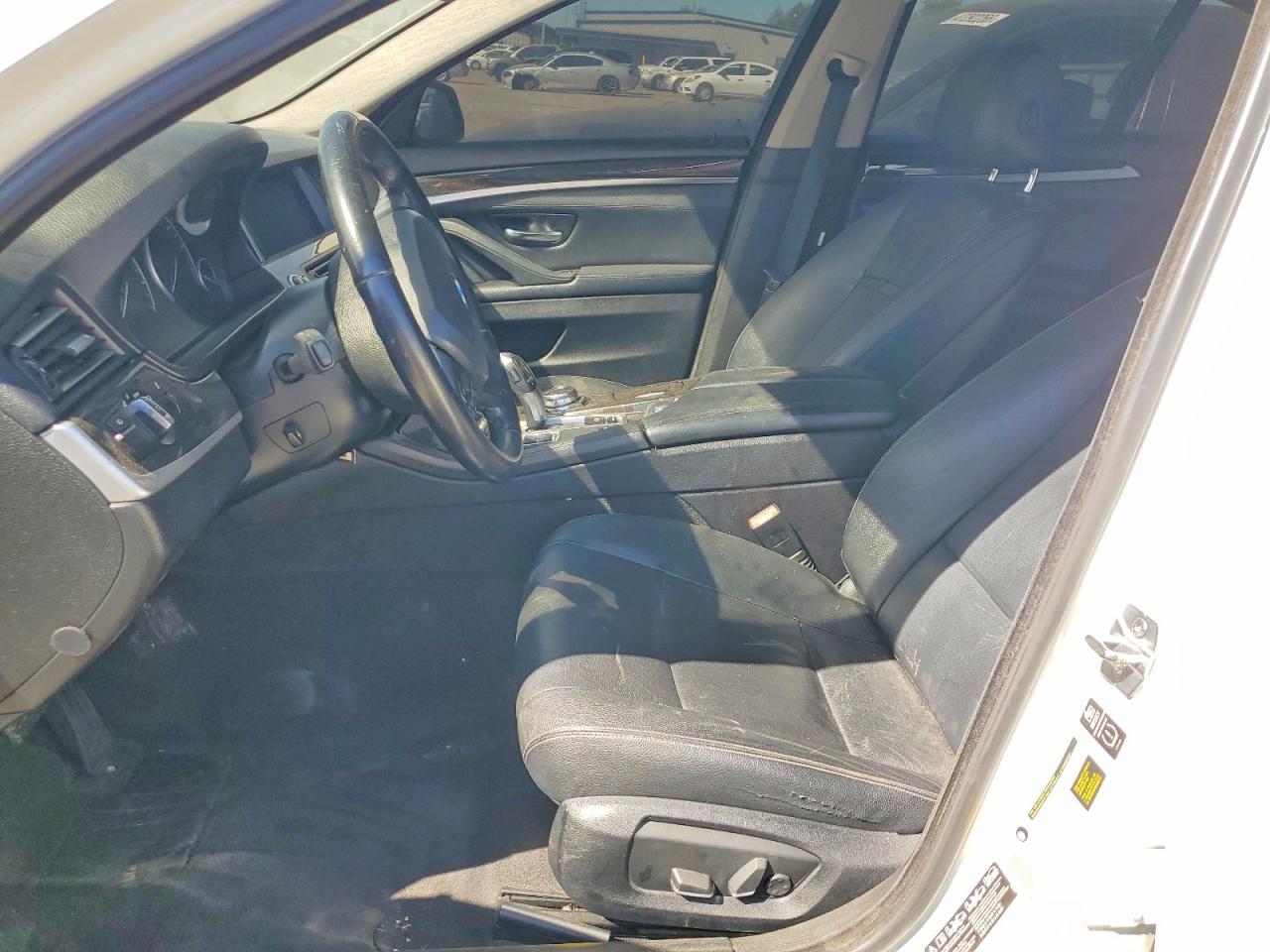 2014 Bmw Activehybrid 5 White vin: WBA5E1C51ED221009