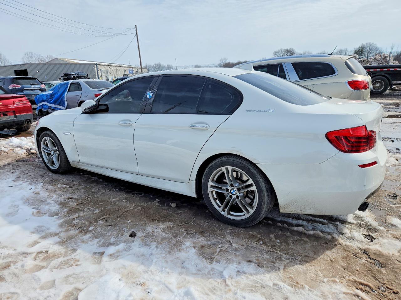 2014 Bmw Motorrad Activehybrid 5 White vin: WBA5E1C53ED221013
