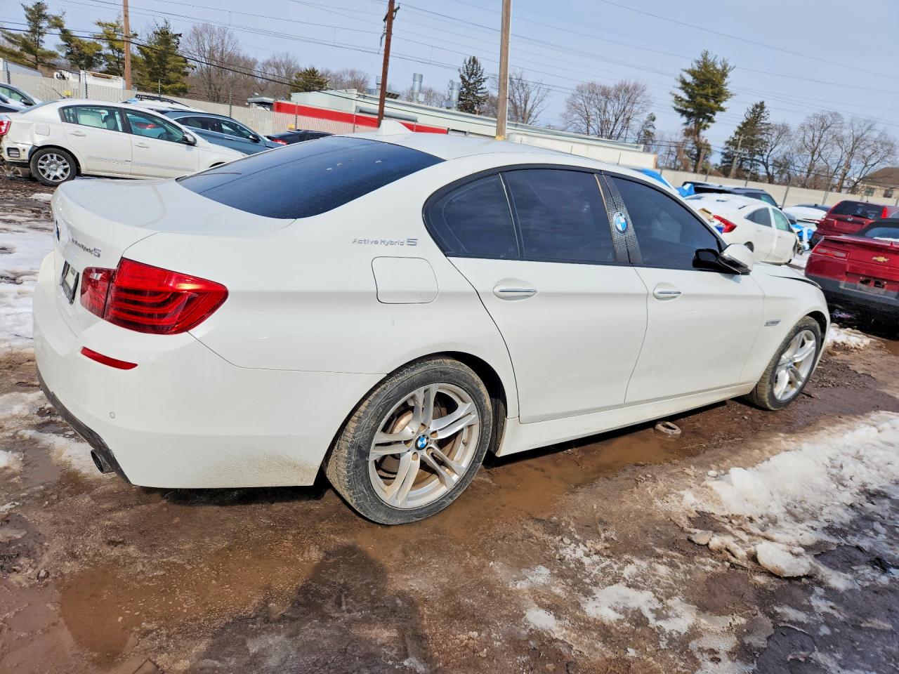 2014 Bmw Motorrad Activehybrid 5 White vin: WBA5E1C53ED221013