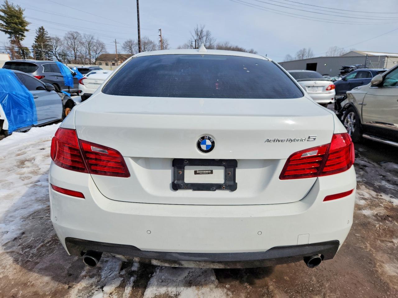 2014 Bmw Motorrad Activehybrid 5 White vin: WBA5E1C53ED221013