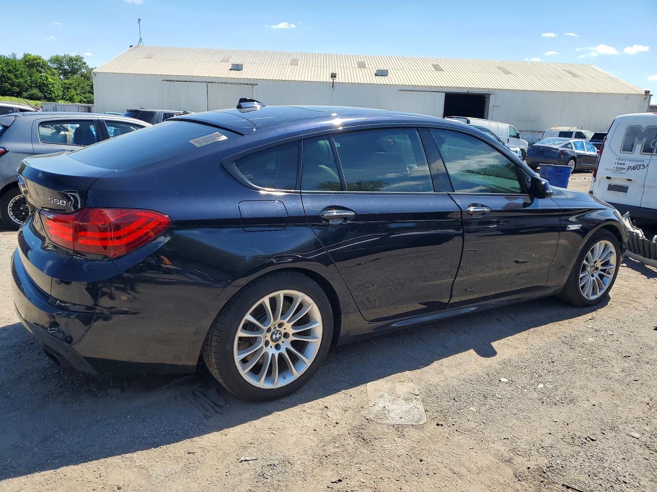 2014 Bmw 550 Xigt Blue vin: WBA5M0C51ED084943