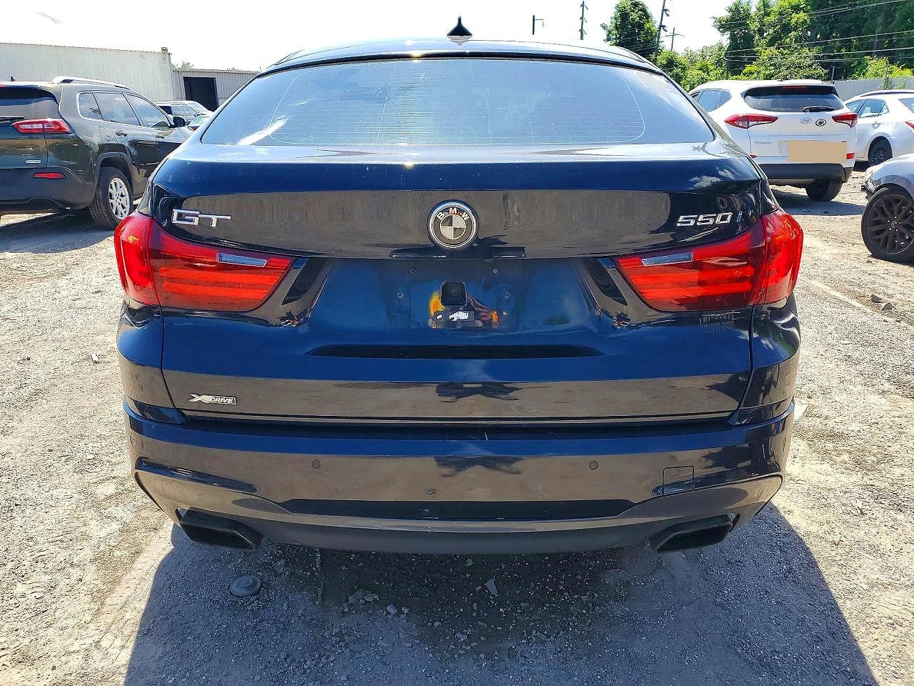 2014 Bmw 550 Xigt Blue vin: WBA5M0C51ED084943