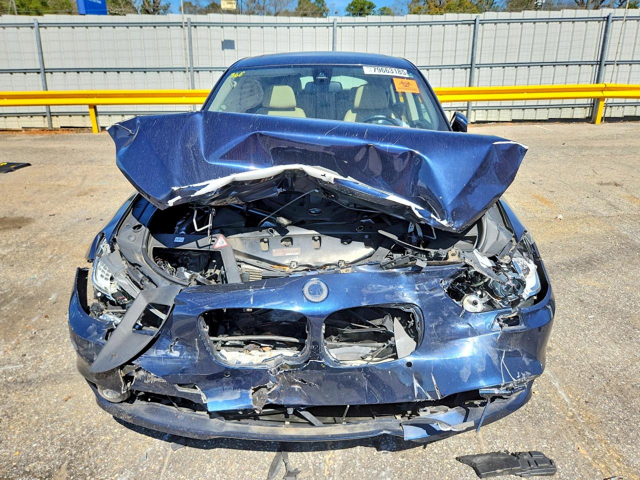 2015 Bmw 550 Xigt Blue vin: WBA5M0C58FD085041