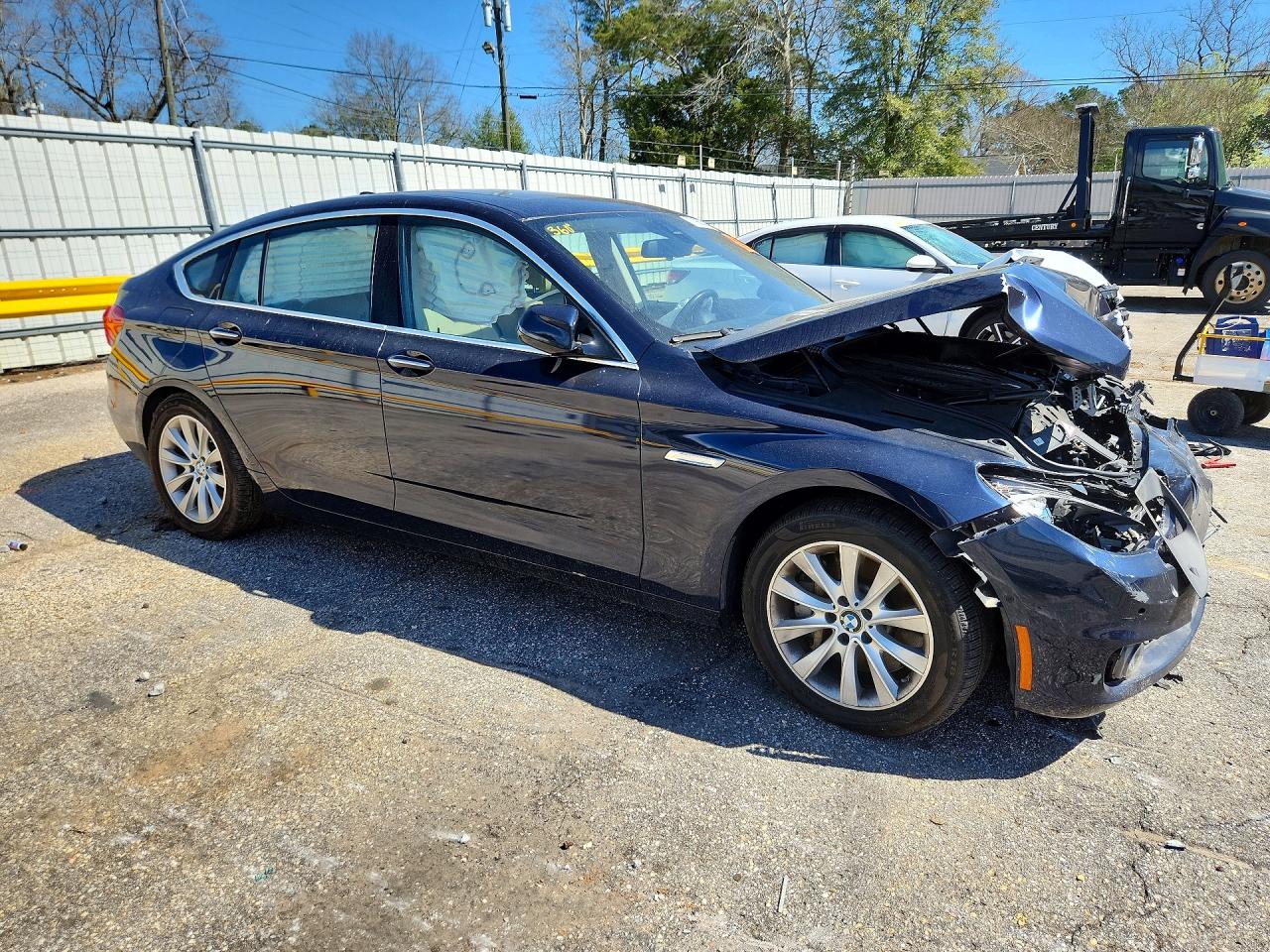 2015 Bmw 550 Xigt Blue vin: WBA5M0C58FD085041