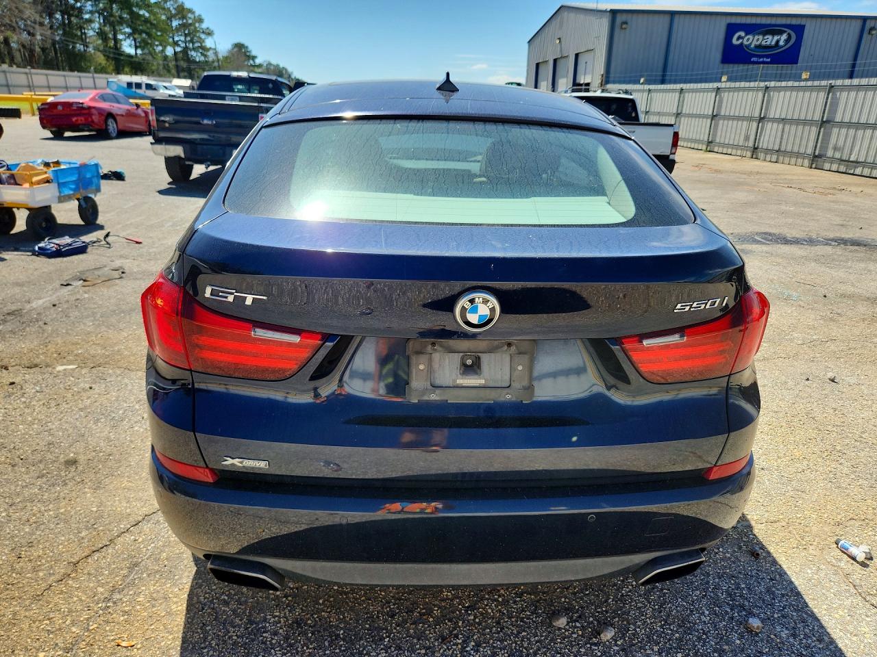 2015 Bmw 550 Xigt Blue vin: WBA5M0C58FD085041