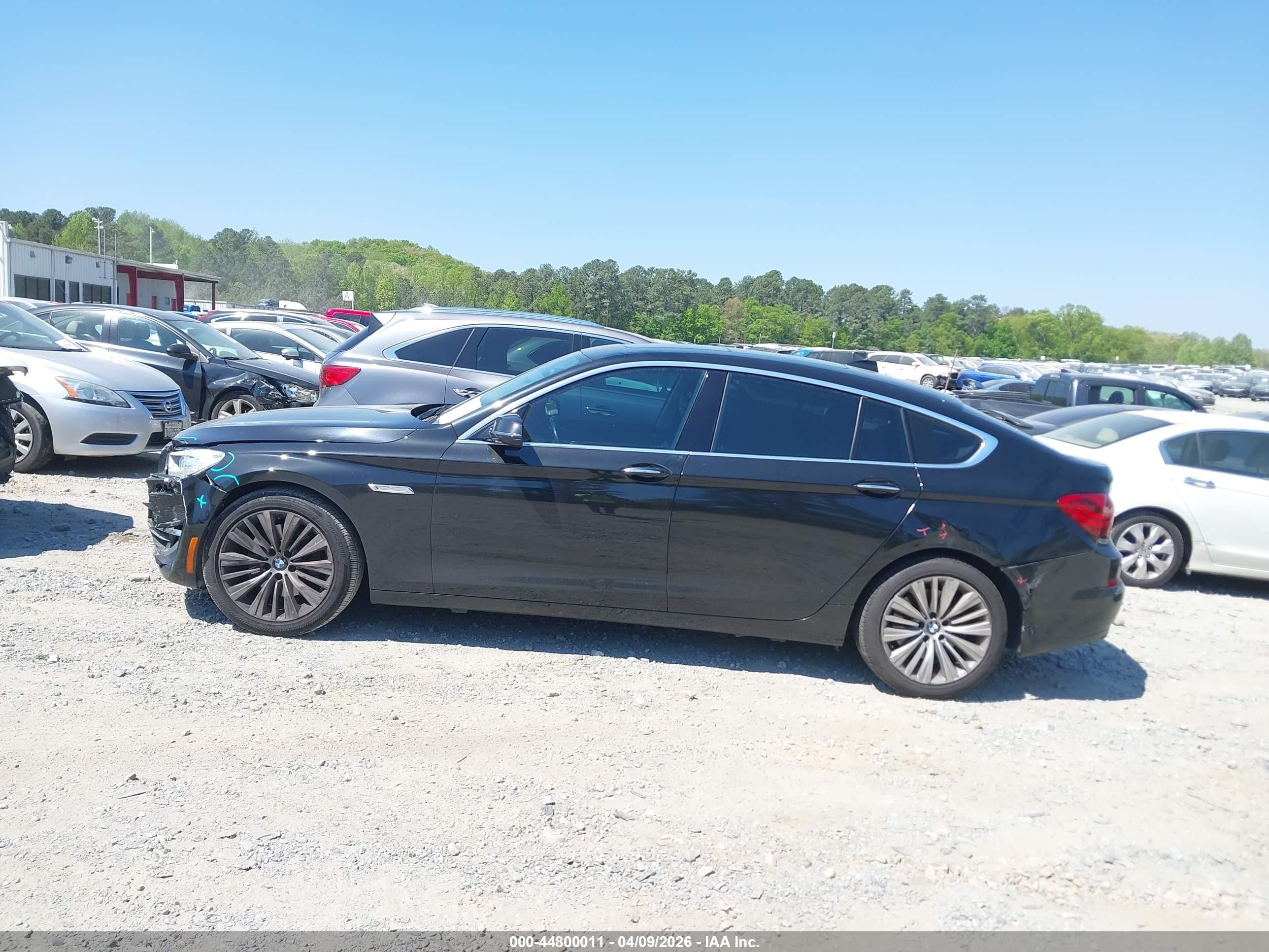 2015 Bmw 535i Gran Turismo   Black vin: WBA5M2C50FGH99145